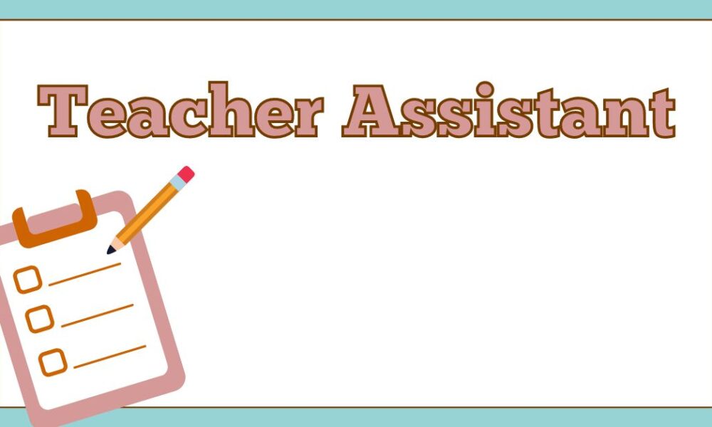 Teacher Assistant Required For School in Dubai