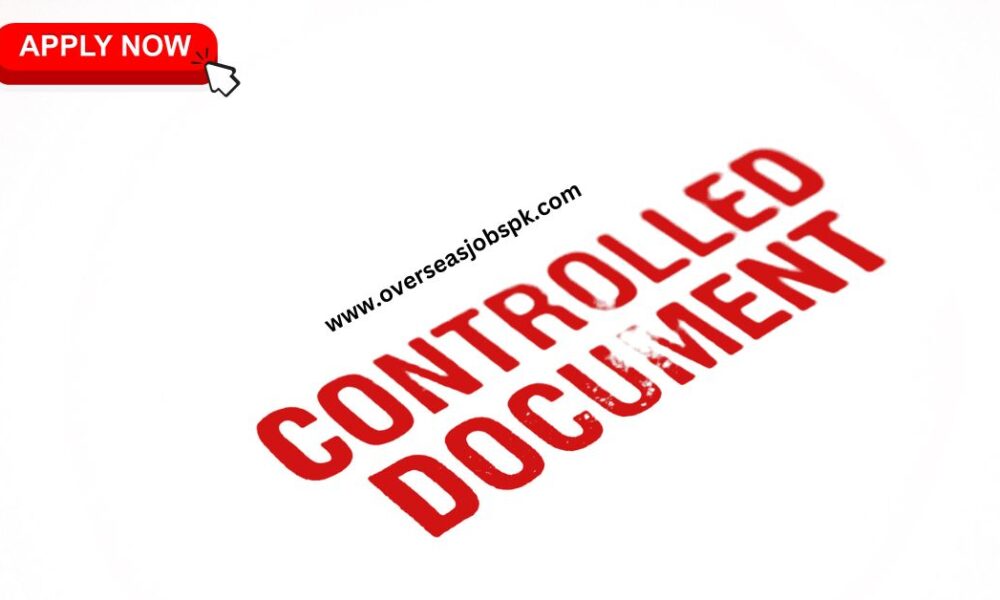 Documents Controller Required in Sharjah